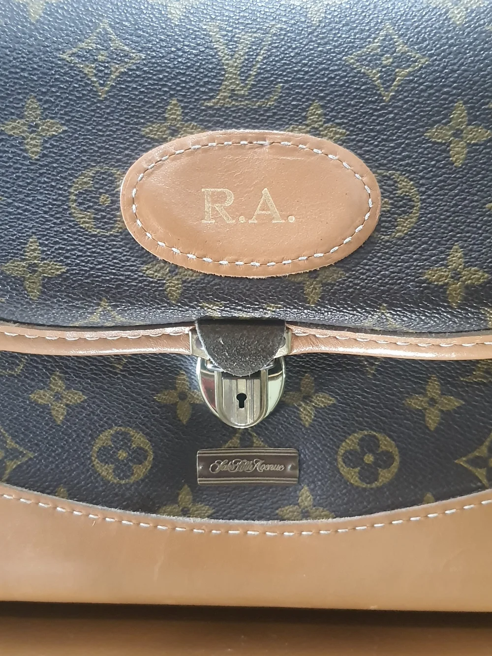 Louis Vuitton Brown Monogram French Company Train Case